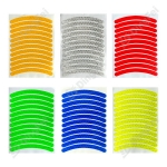 Reflective Sticker For Vehicle - PVC Material Custom Color Reflective Vinyl Stickers
